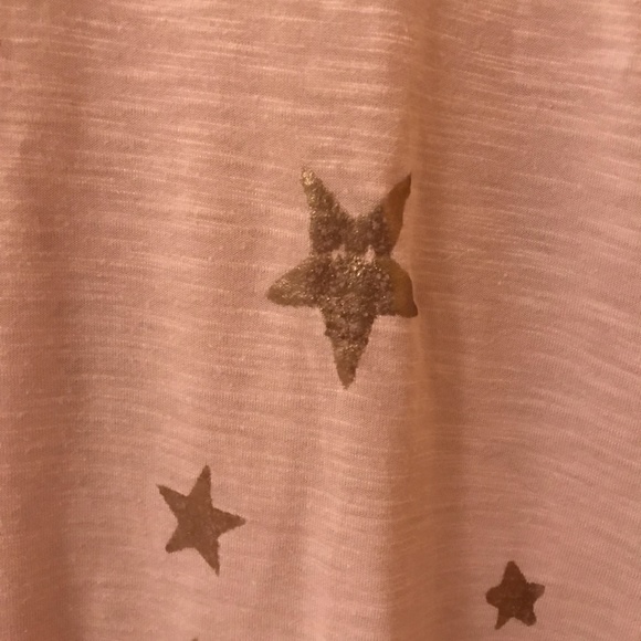2/$15 MICHAEL STARS Tee with Gold Stars Size XS - Picture 7 of 8